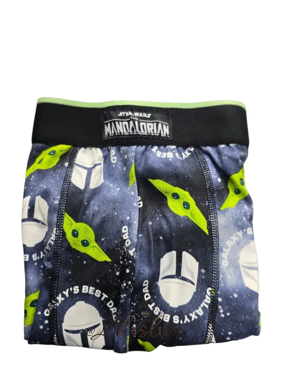 Star Wars Mandalorian And Grogu Boxer Mens XL Galaxies Best Dad New